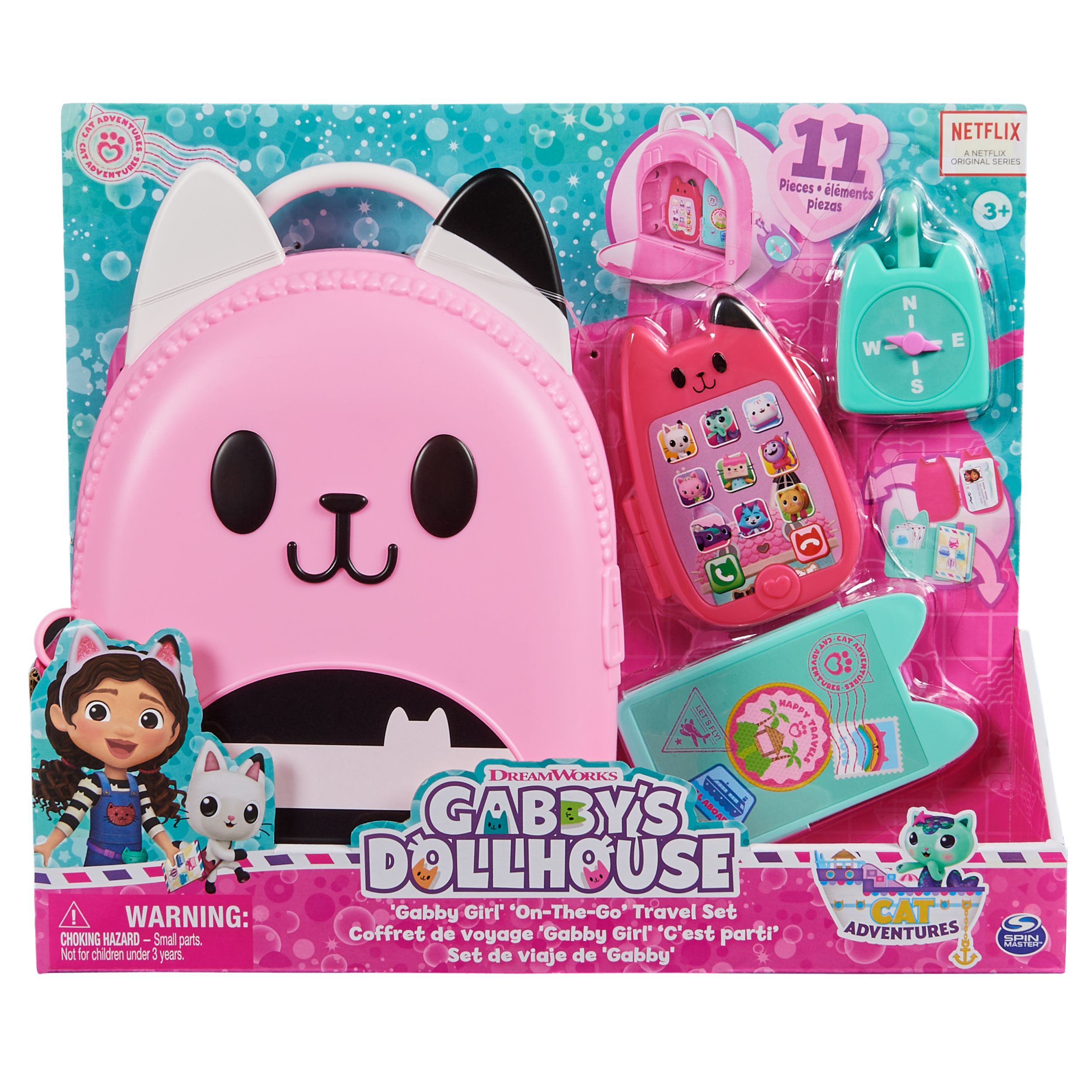 Gabby's Poppenhuis Gabby's Dollhouse Gabby's On The Go Playset