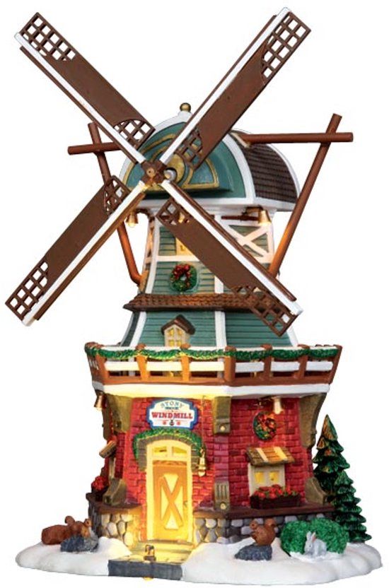 Lemax Stony Brook Windmill - With 4.5V Adaptor