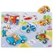 Goki Steekpuzzel - Voertuigen