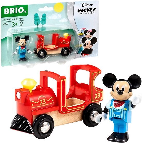 brio Mickey Mouse Locomotief