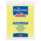 Spontex Sponge Cloths 4pk