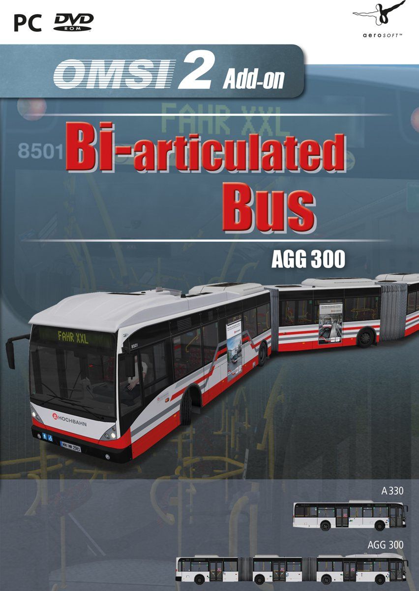 Aerosoft OMSI 2: Bi-articulated AGG 300 - Add-on - Windows download - 0707943788858
