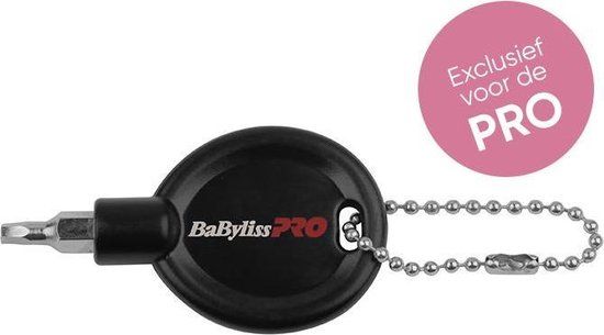 BaByliss 4Artists Barbers's Clipper Blades Schroevendraaier - Zwart