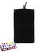 Hoes MUZZANO Hoes Sony D2203 [Cocoon] [zwart] + stylus en reinigingsdoekje