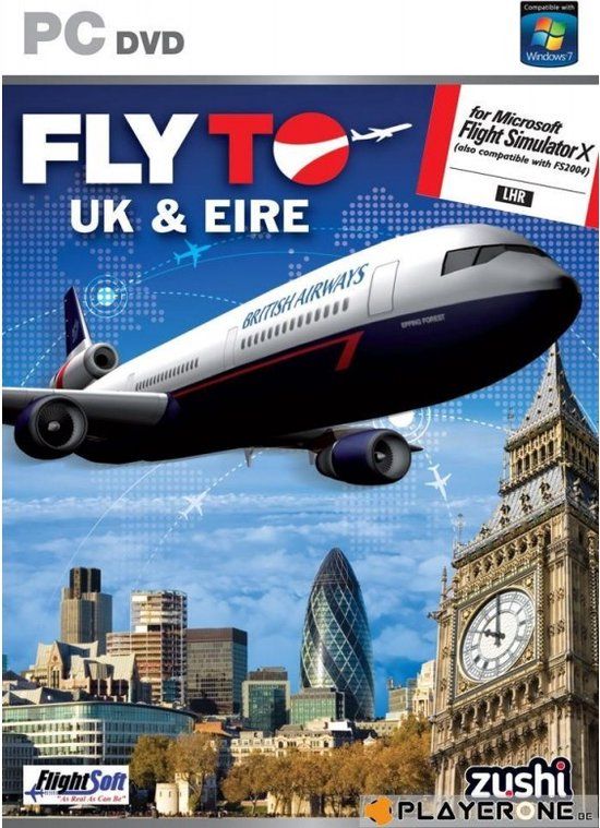 Funbox Fly To UK and Eire ( for Flight Simulator X ) (UK only)