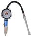 Solidchoice - Pompe à pneus avec manomètre - Pompe à pneus 12 bar - Manomètre de pression des pneus pour voiture - Connecteur d'air rapide - Tête auto-serrante - Cadran 55 mm