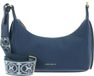 Coccinelle Suri Mini Bag Grained Leather Sac bandoulière Deep Blue