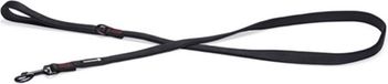 Beeztees Parinca Premium Hondenriem - Hondenlijn - Weersbestendig - Nylon - Zwart - 180 cm x 20 mm