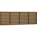 Tête de lit murale marron miel 206x3x63 cm bois massif de pin
