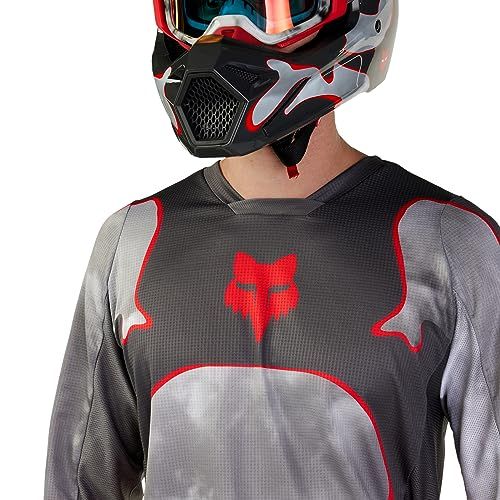 FOX 180 ATLAS sweatshirt grijs/rood XXL
