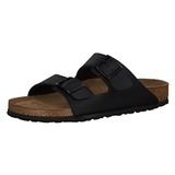 Birkenstock Arizona Slippers Zwart Zacht Voetbed Smal Maat 40