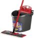 Vileda Ultramat Complete Set met 3D Microvezel Hoes en Emmer met PowerPress