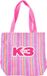 K3 Draagtas van Badstof Roze M