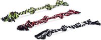 Beeztees Bino Flostouw XXL - Jouets pour chien - 4 nœuds - 100 cm