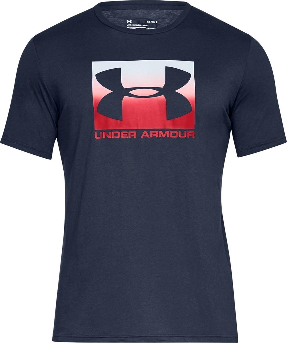 Under Armour UA BOXED SPORTSTYLE SS Heren T-Shirt - Maat S