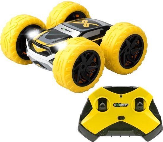Exost Op afstand bestuurbare auto 360 Cross Geel Met Batterij