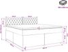 vidaXL Boxspringbed met matras Lichtgrijs 180 x 200 cm Fluweel
