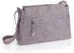 Gabol Nadine Sac bandoulière Polyester Violet Chevrons Bleu Unisexe 33x24x9 cm