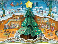 Weihnachten Gerstenberg Verlag Weihnachten bei Familie Maus Pop-up-Adventskalender