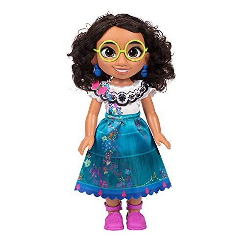 Disney Encanto Mirabel-pop - 14 inch gelede modepop met bril en schoenen