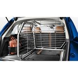 Originele Audi Q5 (type FY, vanaf 2017) scheidingsrooster QUER hondenbeschermingsrooster kofferbak bagageruimte rooster donkergrijs 80A017221