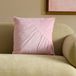 NOUS Living Lariano vierkante sierkussen 45x45 cm - roze