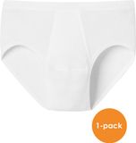 SCHIESSER Original Classics sportslip (1-pack) - Doppelripp met gulp - wit