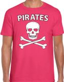 Bellatio Decorations Shoppartners Bv Fout piraten shirt roze heren XL