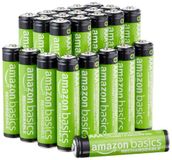 Amazon Basics 24 stuks oplaadbare AAA NiMH-batterijen, 800 mAh, 1000x op te laden, voorgeladen