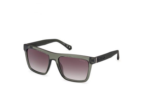 Guess GU00166 Shiny dark green 55/18/140 Man Zonnebrillen