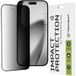 Techsuit Film de protection écran Privacy pour Apple iPhone 17 Air, Verre Trempé, Full Glue, 111D