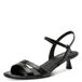 Tamaris 1-28314-46 damessandalen met hak, zwart, 39 EU