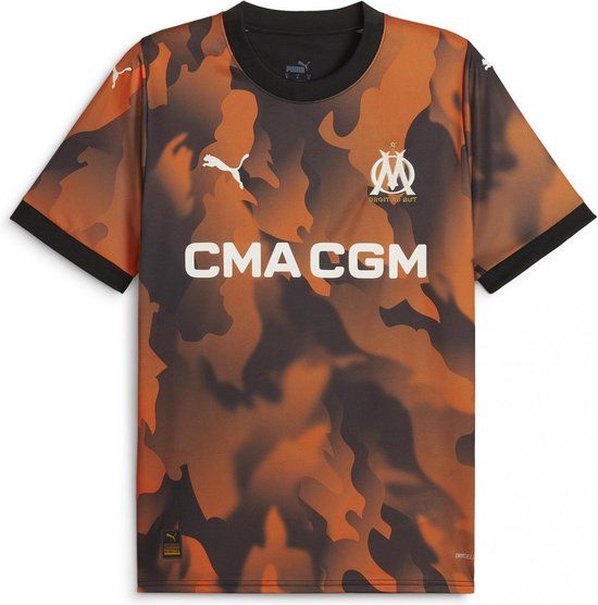 Puma Om Replica Derde T-shirt Met Korte Mouwen Zwart Maat M - Mannen