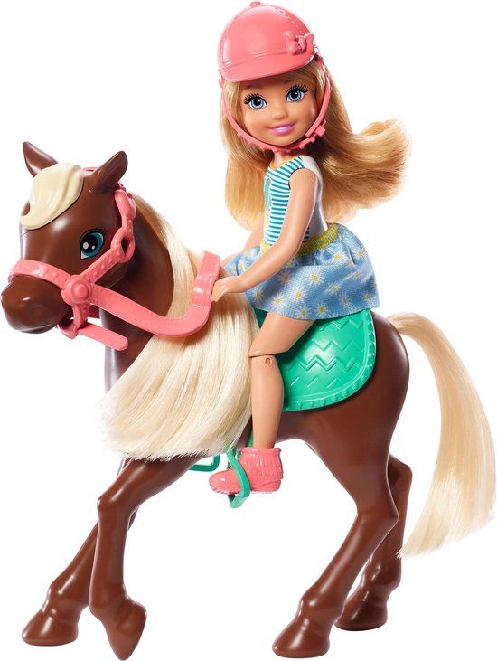Barbie Chelsea & Pony (Blond) - GHV78
