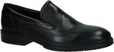 ECCO Lisbon Heren Mocassins Zwart Leer Maat 40
