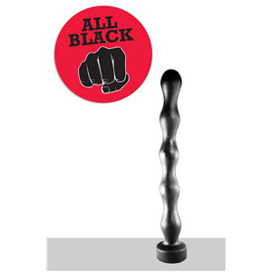 All Black Dildo 32 cm 3