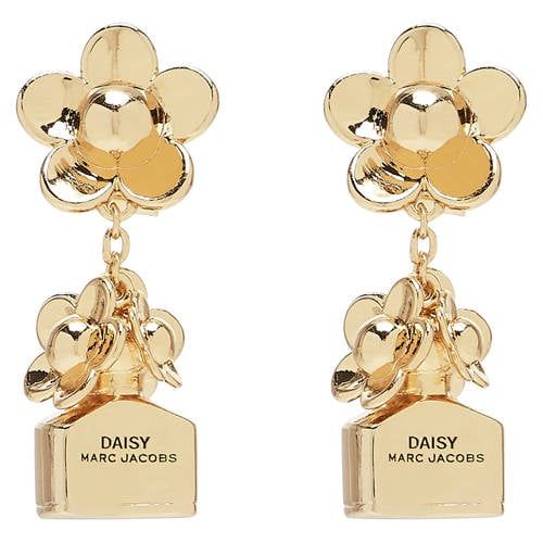 Marc Jacobs Delicate Daisy oorbellen goudkleurig