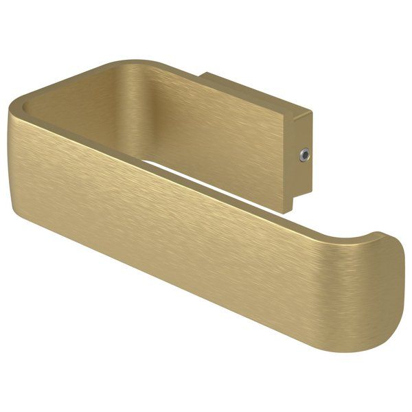 Haceka Aline Toiletrolhouder Aluminium Geborsteld Goud 1208664