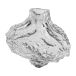 Hein Studio Canyon vaas large H23cm helder