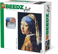 ses Beedz art - Vermeer - Meisje met de Parel