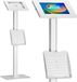 Maclean Staande Tablethouder met vergrendeling 9,7"-11" Wit MC-476W