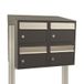 Stoer! Brickset 2-Breed, 2-Hoog Met Dak Op Statief Antraciet - 40215065_2x2ds