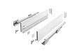 GTV Ladesysteem AXIS PRO - ladenset met volledig uittrekbare en soft-close - lengte 350 mm - hoogte 128 mm - kleur wit