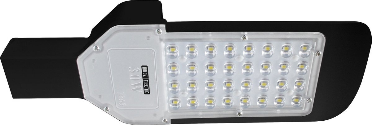 Horoz Electric LED Straatlamp 50W - 6400K - IP65 - 4953 Lumen - Verlichting voor terrassen - Parkeerplaatsen - Parken - Opritten-Tuinverlichting