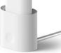 DrPhone DrPhne AP3 Zachte Siliconen Standhouder - Bureau Oplaadstation - Geschikt voor AirPods 1/2 - Wit