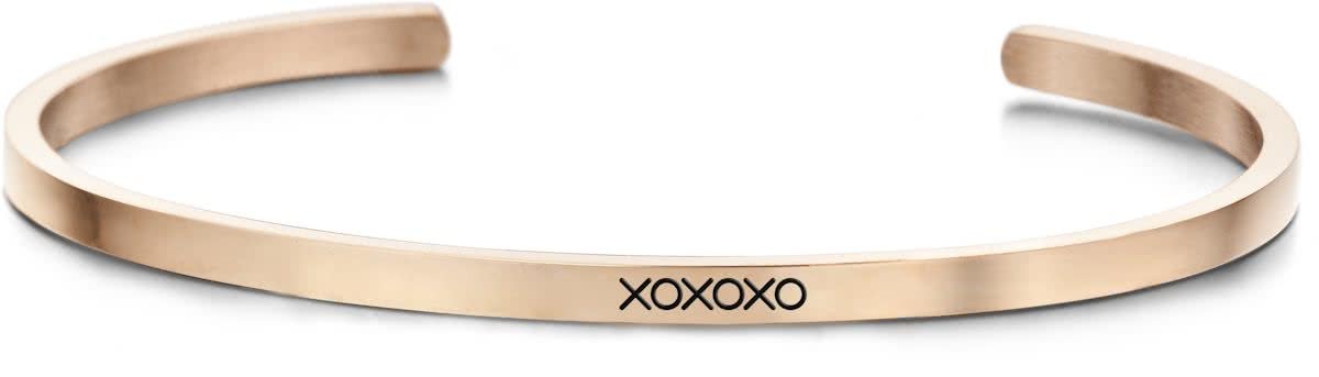 Key Moments 8KM-B00144 Bangle - Dames - RosÃ©goud - 6,2 cm