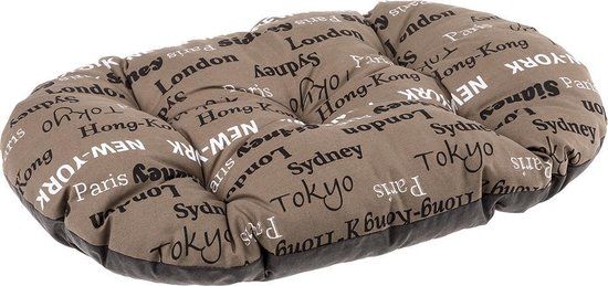 Ferplast Relax 89 Katoen Bruin Steden - Kat - 85 x 55 cm