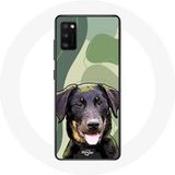 Maniacase Etui voor Samsung Galaxy S20 plus Beauceron zwart hondenras