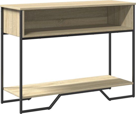 vidaXL Wandtafel - Sonoma eiken - 100x35x74,5 cm