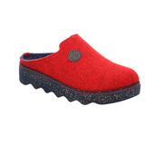 Rohde Easy N 35 damespantoffels muiltjes vilt rood